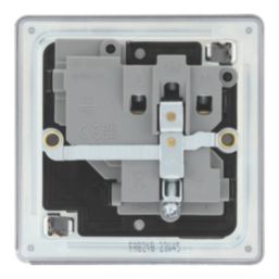 LAP  13A 1-Gang DP Switched Socket Antique Brass  with Black Inserts