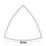 Bosch Delta AVZ 93 G Sanding Plate 188mm x 112mm