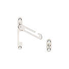 Mila  Window Restrictor Brushed Stainless Steel 100mm