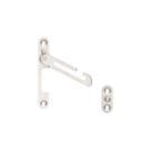 Mila  Window Restrictor Brushed Stainless Steel 100mm