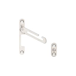 Mila  Window Restrictor Brushed Stainless Steel 100mm