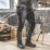 DEWALT Pritchard Stretch Work Joggers Grey / Black 38" W 33" L