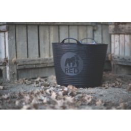 Red Gorilla  Polyethylene Tub Black 38Ltr