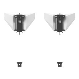 AVF  Premium Any Wall TV Mount  Fixed-Tilt 37-100" 1 Pair