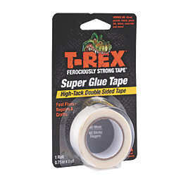 T-Rex  Double-Sided Super Glue Tape Clear 4.5m x 19mm