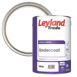 Leyland Trade  5Ltr White Matt  Interior & Exterior Wood & Metal Undercoat