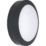 Luceco Atlas Outdoor Round LED Clear Cowl Bulkhead Black 12/19W 1250/2100lm