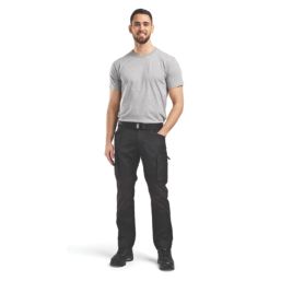 Blaklader  Short Sleeve T-Shirt Grey Melange X Small 34" Chest