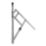 Smith & Locke  Friction Stay Window Hinges Side-Hung 400mm 2 Pack
