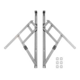 Smith & Locke  Friction Stay Window Hinges Side-Hung 400mm 2 Pack