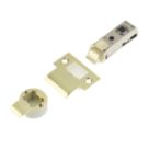 Union Polished Brass Tubular Mortice Latch 60mm Case - 44mm Backset