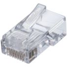 Ideal RJ45 8P/8C Feed-Thru Modular Plugs 25 Pack