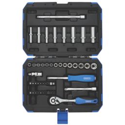 Draper  Mixed Drive Metric Socket Set 47 Pieces