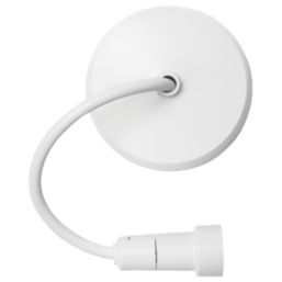 British General  6" Pendant Set Light Fitting E14 White 3"