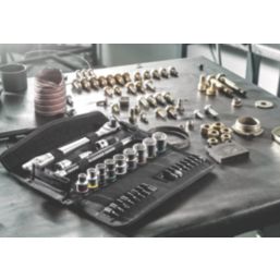 Wera 8100 SB 11 Zyklop 3/8" Drive Ratchet & Socket Set 29 Pieces