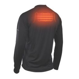 Milwaukee L4HBLB-301 4V Li-Ion RedLithium Long Sleeve Heated Base Layer Black X Large 44" Chest - Bare