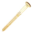 Timco  Slotted Countersunk Self Tapping Wood Screws 8ga x 2" 200 Pack