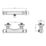 Highlife Bathrooms ASP Slim Exposed Single Outlet Thermostatic Chrome Shower Bar Valve