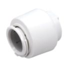 FloPlast FloFit+ Plastic Push-Fit Stop Ends 22mm 2 Pack