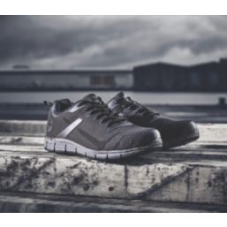 Site Donard Size 14  Black  Water-Resistant Steel Toe Cap Safety Trainers