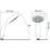 Mira Nectar Shower Handset White 90mm x 193mm