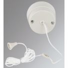 Crabtree Capital 10A 1-Way Pull Cord Switch White