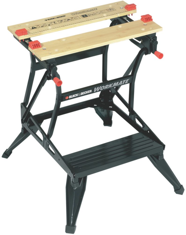 Black + Decker Workmate Workbench 740mm - Screwfix