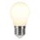 LAP  E27 Mini Globe LED Light Bulb Milky 470lm 2.9W 4 Pack