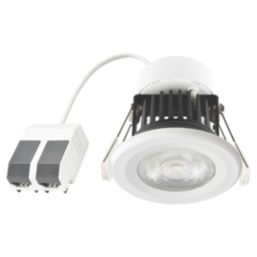 LAP  Fixed  Fire Rated LED Downlight White / Chrome / Brushed Nickel 8.2W 700lm