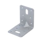 Magnodur Reinforced Angle Brackets Silver 70mm x 70mm x 55mm 10 Pack