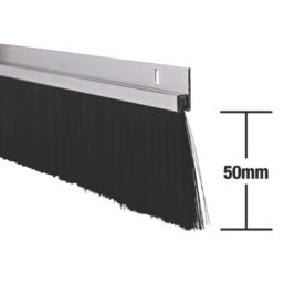Stormguard Industrial Door Seals Aluminium 1.25m 2 Pack