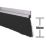 Stormguard Industrial Door Seals Aluminium 1.25m 2 Pack