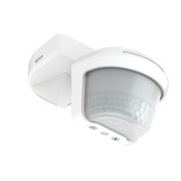 Timeguard SLW2301 Indoor & Outdoor White PIR & Photocell Sensor 180°