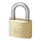 Smith & Locke  Brass   Closed Shackle  Padlock 30mm