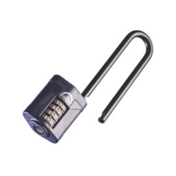 Squire CP50/4 Water-Resistant Long Shackle Combination  Padlock Blue 50mm