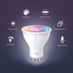 TP-Link Tapo  GU10 RGB & White LED Smart Light Bulb 3.7W 350lm