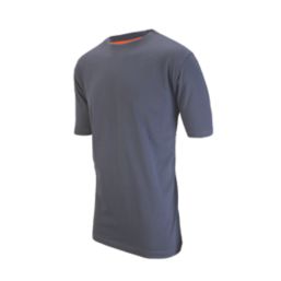 Scruffs  Short Sleeve Worker T-Shirt Navy Small 41" Chest