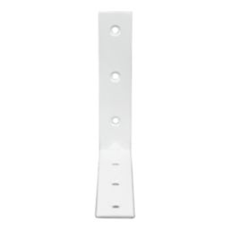 Essentials Corner Brackets White 100mm x 100mm x 16mm 10 Pack