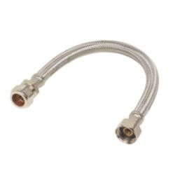 Essentials Flexible Tap Connector 15mm x 1/2" x 300mm