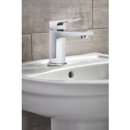 Bristan Elegance Chrome 152mm Standard Lever Mono Basin Mixer Tap  With Clicker Waste