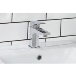 Bristan Elegance Chrome 152mm Standard Lever Mono Basin Mixer Tap  With Clicker Waste