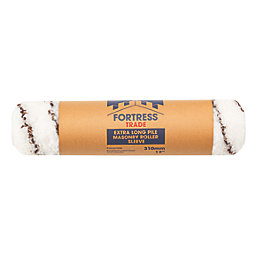 Fortress Trade  Extra Long Pile Roller Sleeve Masonry 12" x 80mm