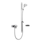 Mira Select Flex EV Rear-Fed Exposed Chrome Thermostatic Mixer Shower