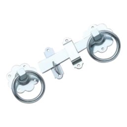 Smith & Locke Ring Gate Latch Silver 152 mmmm