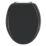 Palmi  Toilet Seat Moulded Bamboo Black