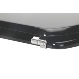 Palmi  Toilet Seat Moulded Bamboo Black