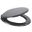 Palmi  Toilet Seat Moulded Bamboo Black