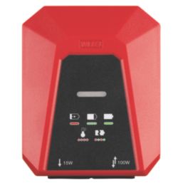 Milwaukee M18 TC-0 18V Li-Ion RedLithium Charger + 3.0A 2-Outlet Type C USB Charger