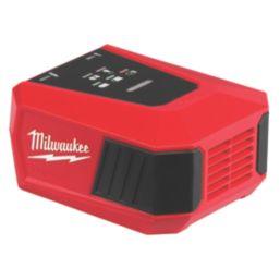 Milwaukee M18 TC-0 18V Li-Ion RedLithium Charger + 3.0A 2-Outlet Type C USB Charger