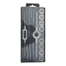 Forge Steel 0.5 - 1.75mm Metric Tap & Die Set 20 Pieces